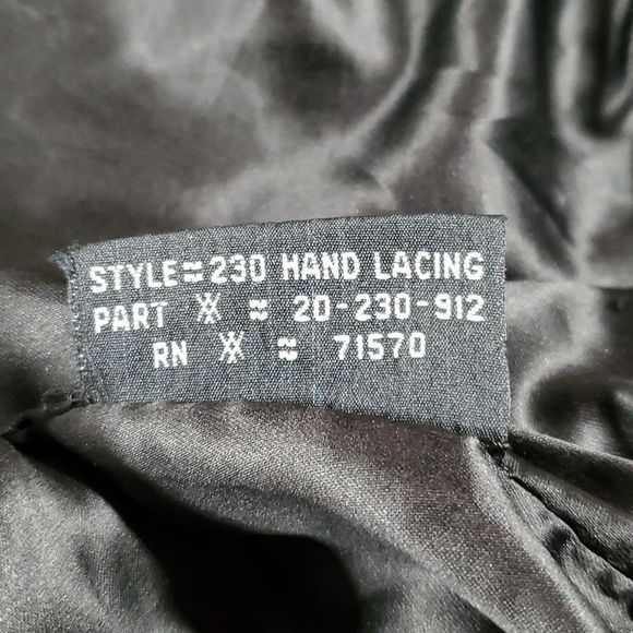 Vintage Leather Protech Cropped Laced Braided Woven Studded Biker Moto Jacket‎ 8 - Picture 16 of 16